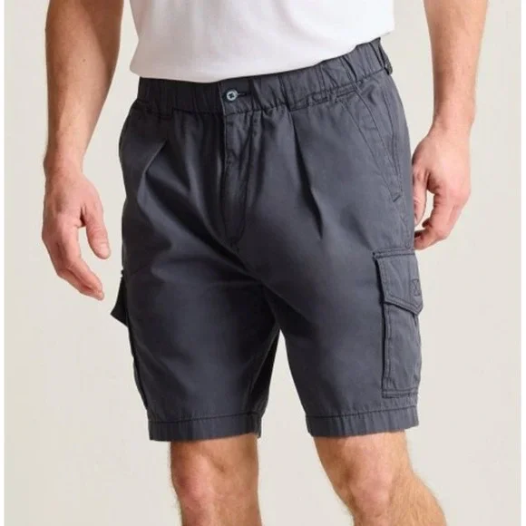 Tommy Bahama Cargo Shorts Men XL Blue Drawstring Elastic Waist Stretch Vacation - Picture 2 of 9